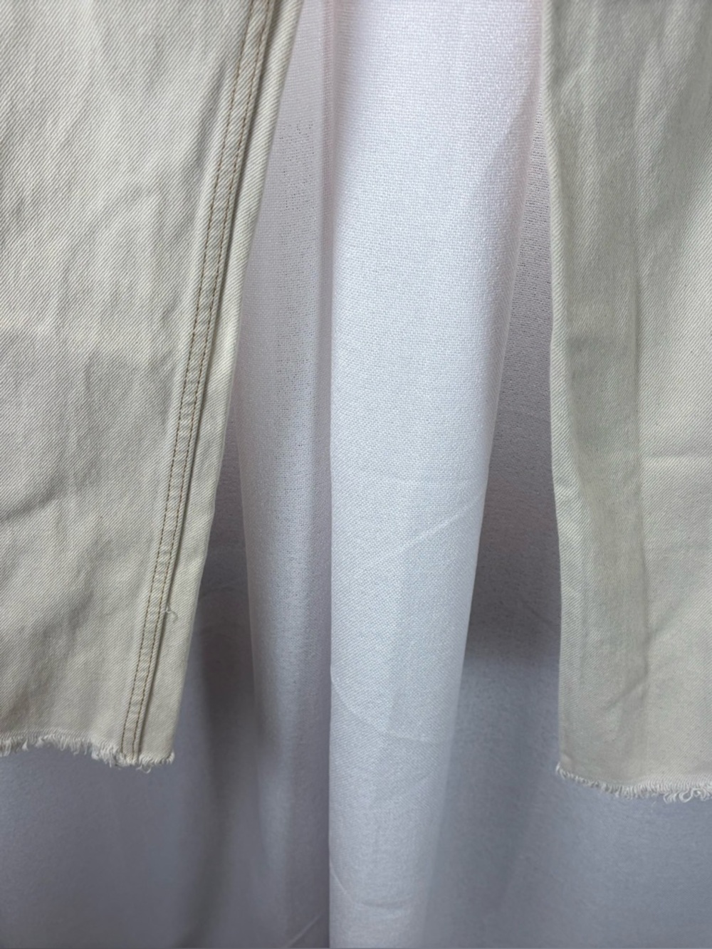 We The Free Women’s Pleated High Rise Balloon Leg Pants Size 27 White Boho - Picture 3 of 10